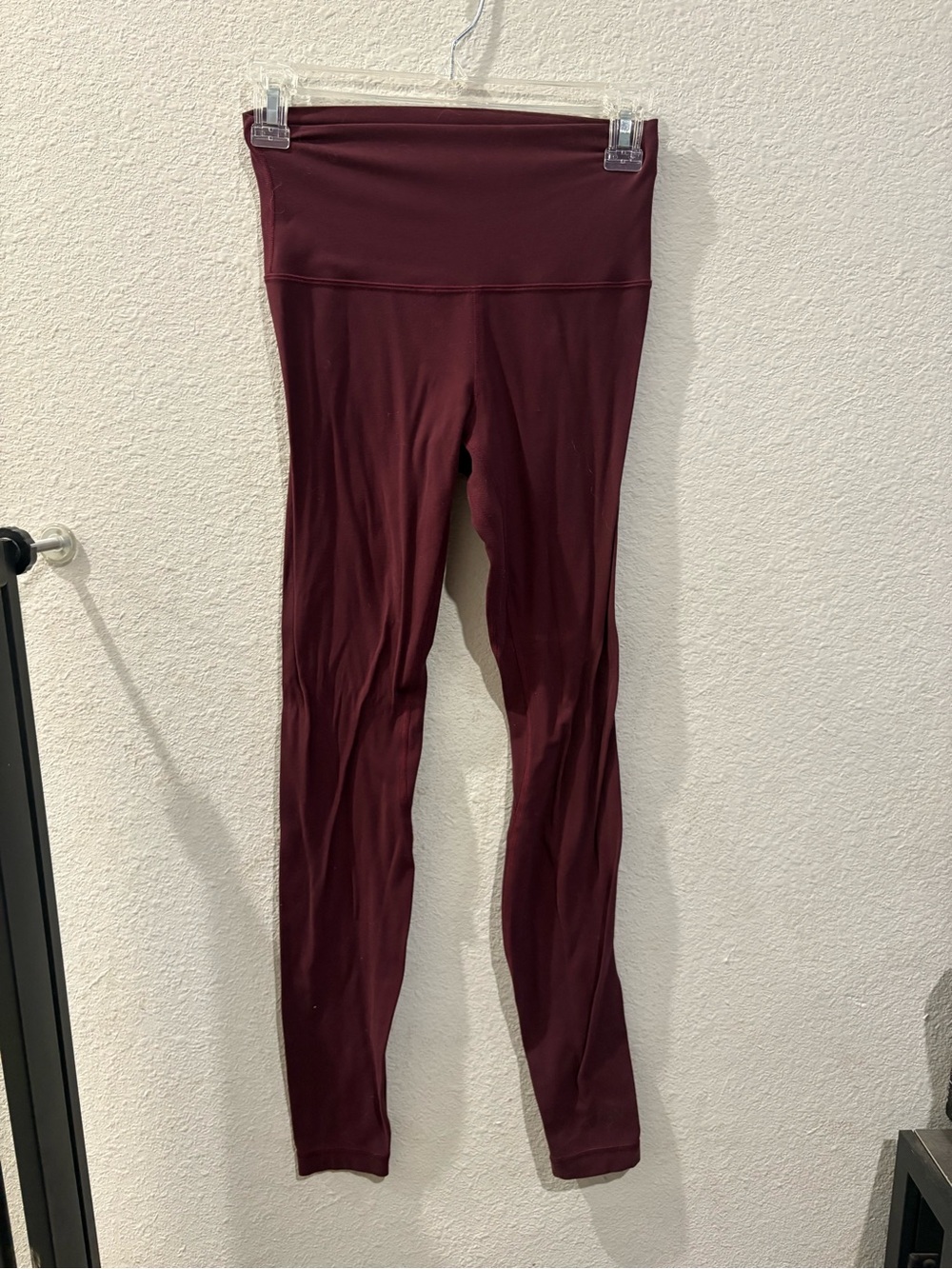 lululemon athletica High-Waist Maroon Leggings